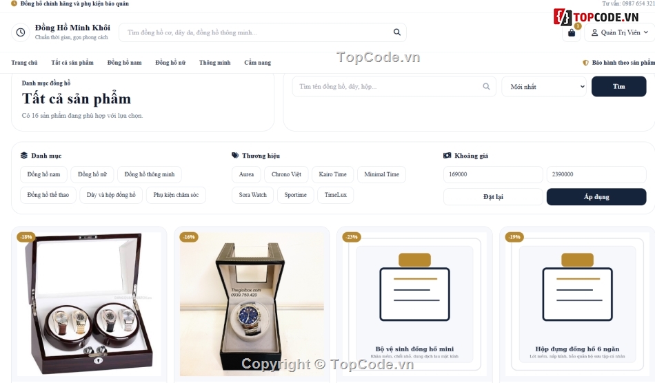 Web đồng hồ,website bán đồng hồ,bán đồng hồ